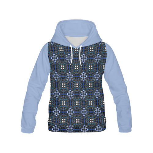 Black and Blue Geometric