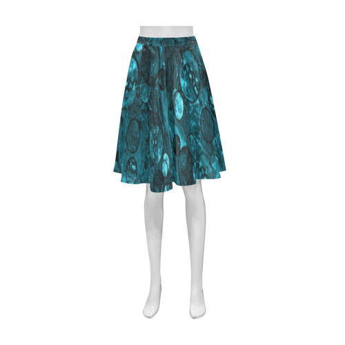 Ocean Dollars Blue Athena Women's Short Skirt (Model D15)