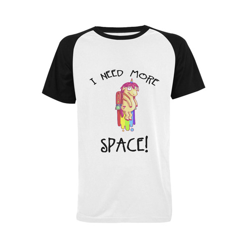 I need more space Men's Raglan T-shirt (USA Size) (Model T11)