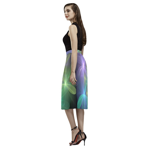 Ethereal Flowers Aoede Crepe Skirt (Model D16)