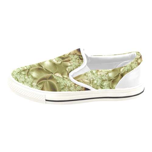 Silk Road Slip-on Canvas Shoes for Kid (Model 019)