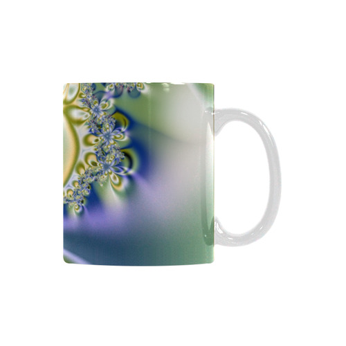 Silky Flowers White Mug(11OZ)