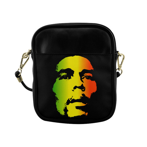 King Of Reggae Bob Marley Sling Bag (Model 1627)