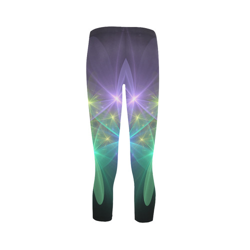 Ethereal Flowers Capri Legging (Model L02)