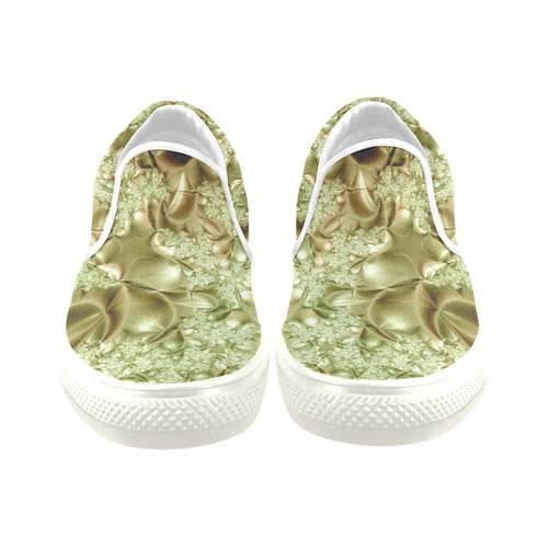 Silk Road Slip-on Canvas Shoes for Kid (Model 019)