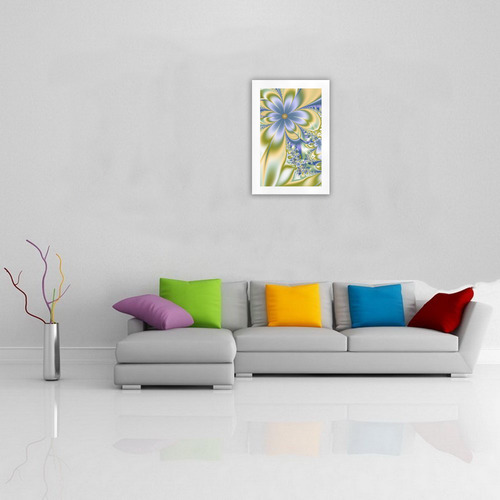 Silky Flowers Art Print 19‘’x28‘’