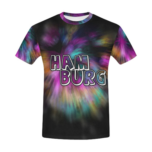 Hamburg by Artdream All Over Print T-Shirt for Men (USA Size) (Model T40)