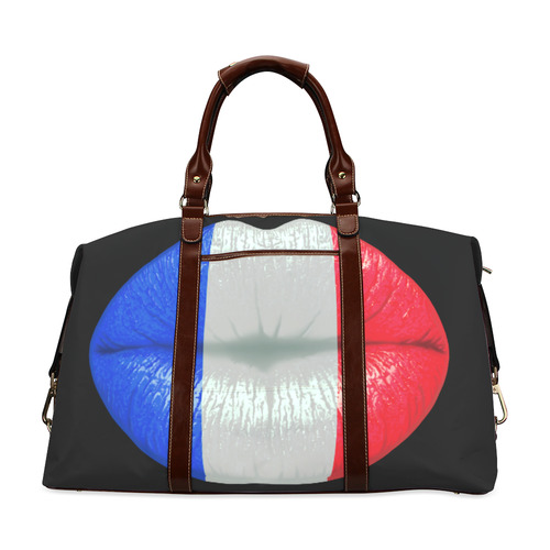 French smooch Classic Travel Bag (Model 1643) Remake