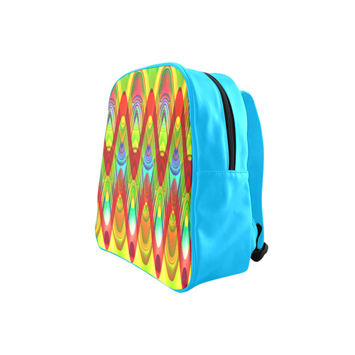 2D Wave #1A - Jera Nour School Backpack (Model 1601)(Small)