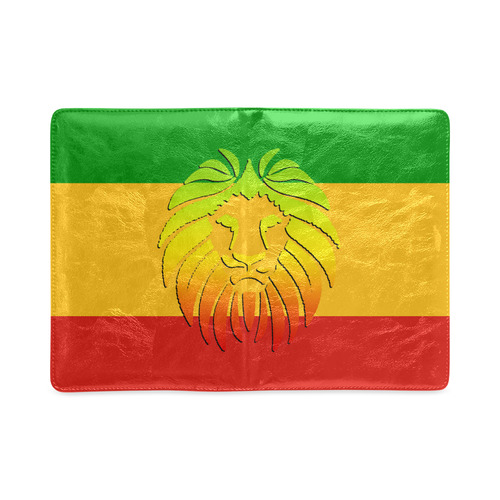 Rastafari Lion Flag green yellow red Custom NoteBook A5