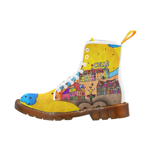 Celle Popart by Nico Bielow Martin Boots For Men Model 1203H