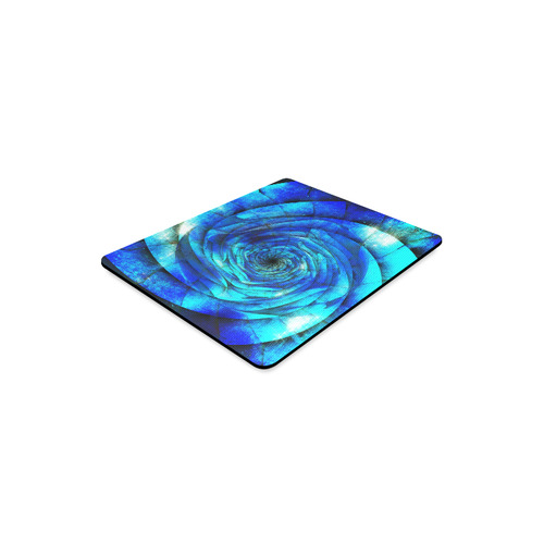 Galaxy Wormhole Spiral 3D - Jera Nour Rectangle Mousepad