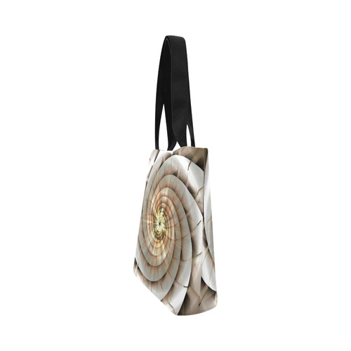 Spiral Eye 3D - Jera Nour Canvas Tote Bag (Model 1657)