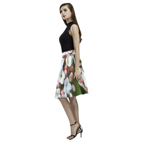 Spring in Vienna 10 by FeelGood Melete Pleated Midi Skirt (Model D15)