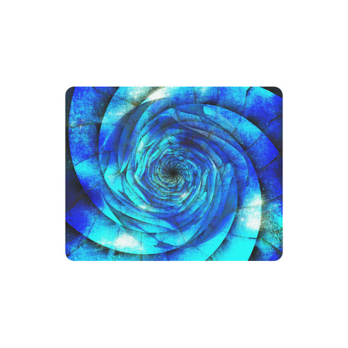 Galaxy Wormhole Spiral 3D - Jera Nour Rectangle Mousepad