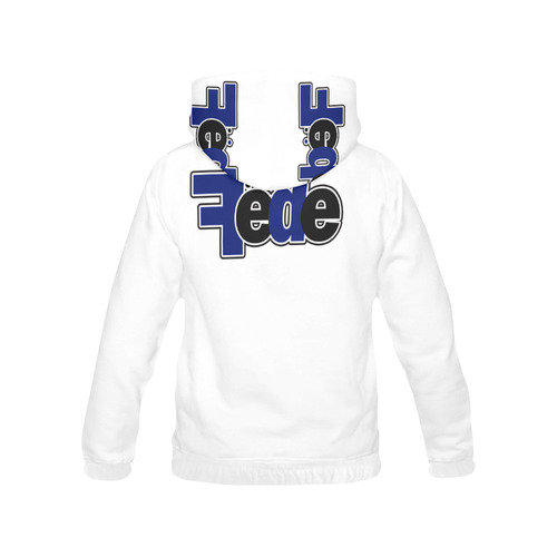 Blue-Fede Hoodie All Over Print Hoodie for Men (USA Size) (Model H13)