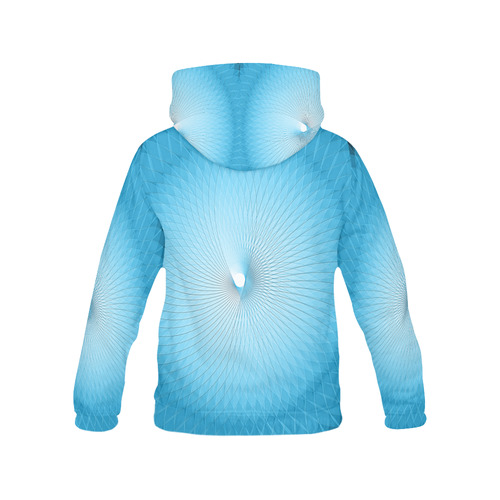 Light Blue Plafond All Over Print Hoodie for Men (USA Size) (Model H13)