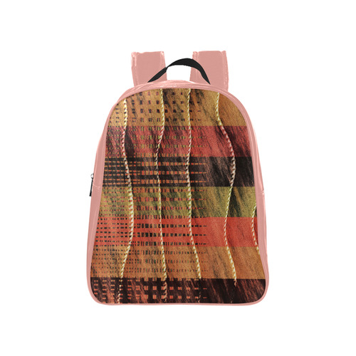 Batik Maharani #6 Vertical - Jera Nour School Backpack (Model 1601)(Small)