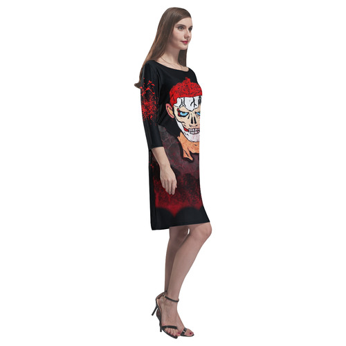 Nice Death by Popart Lover Rhea Loose Round Neck Dress(Model D22)