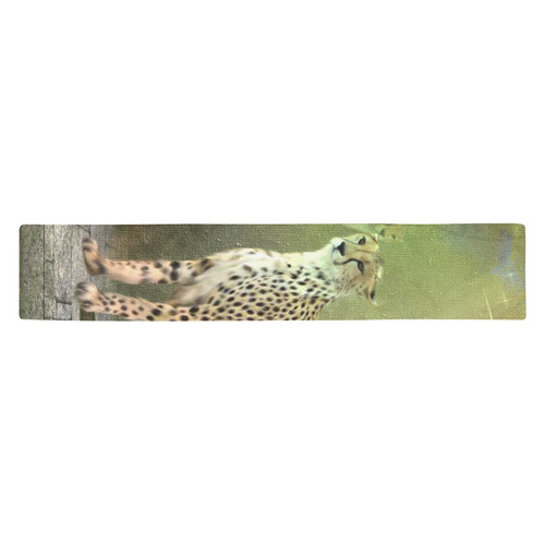 Beautiful leopard Table Runner 14x72 inch