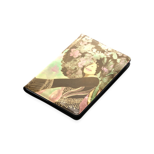 Blooming In Motion by Debra Brewer Art Custom NoteBook A5