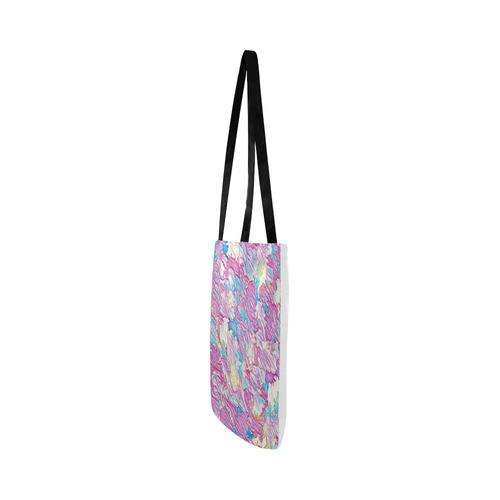 Flower Colors Abtract Reusable Shopping Bag Model 1660 (Two sides)