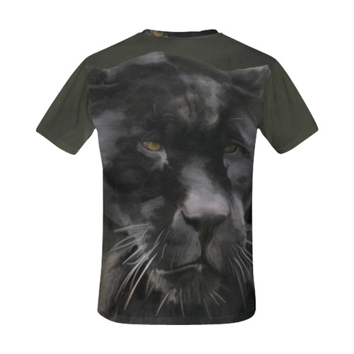 Black beauty panther mens t shirt All Over Print T-Shirt for Men (USA Size) (Model T40)