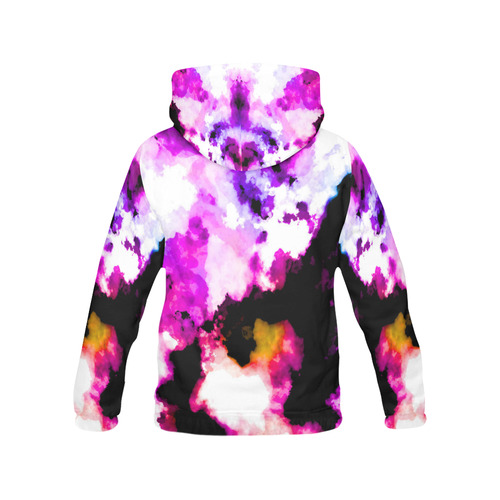 watercolor  21 All Over Print Hoodie for Women (USA Size) (Model H13)