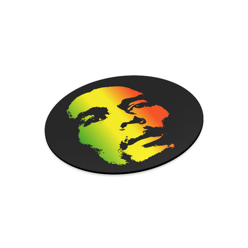 King Of Reggae Bob Marley Round Mousepad