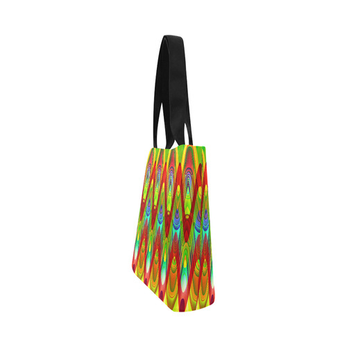 2D Wave #1A - Jera Nour Canvas Tote Bag (Model 1657)