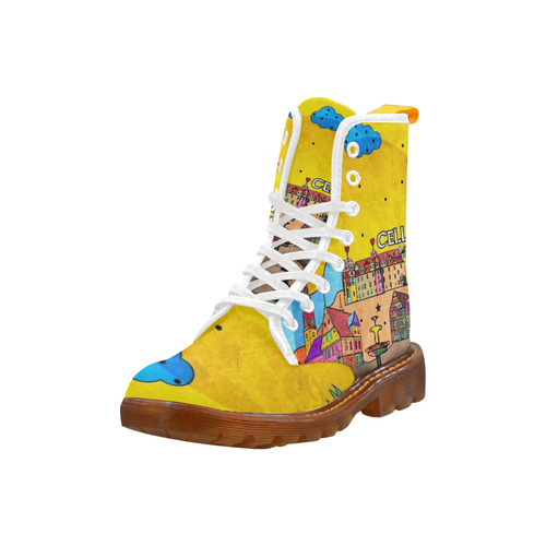 Celle Popart by Nico Bielow Martin Boots For Women Model 1203H