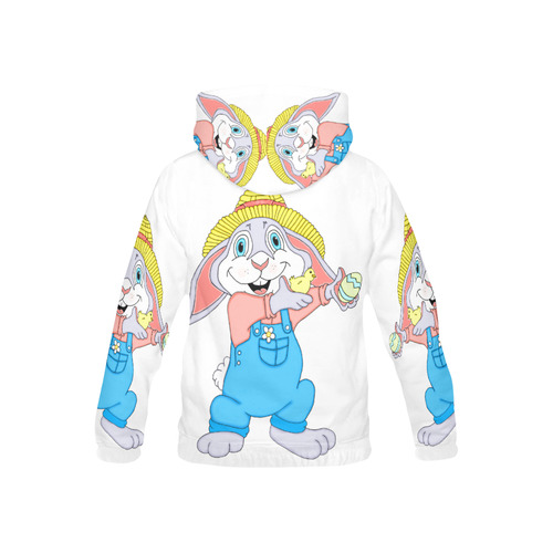 Easter Bunny Boy All Over Print Hoodie for Kid (USA Size) (Model H13)
