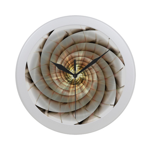 Spiral Eye 3D - Jera Nour Circular Plastic Wall clock