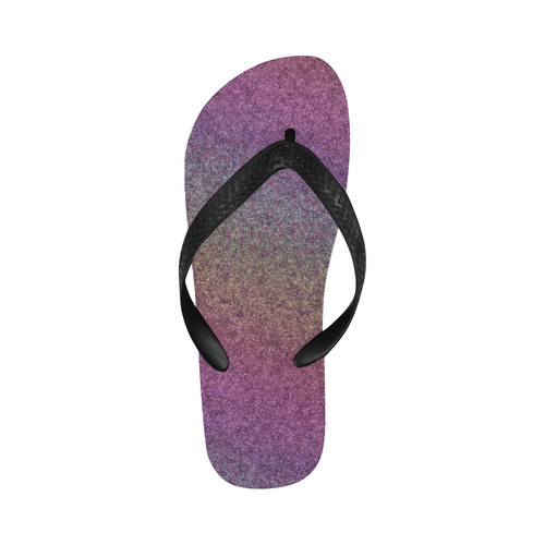 Rainbow Gradient Flip Flops for Men/Women (Model 040)