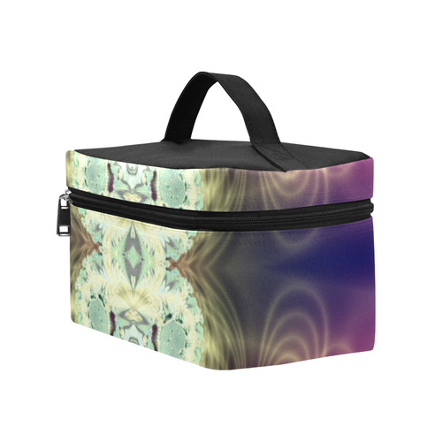 Delicate Japanese Gardens Fractal Abstract Lunch Bag/Large (Model 1658)