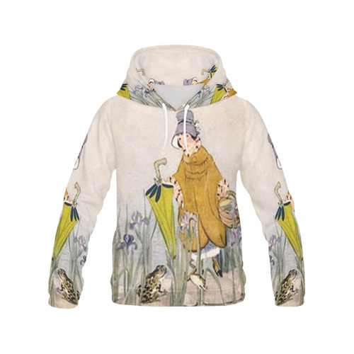 Vintage Rainy Day Frog