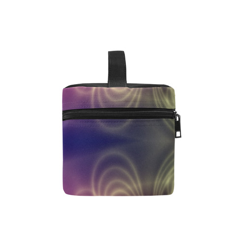 Delicate Japanese Gardens Fractal Abstract Lunch Bag/Large (Model 1658)