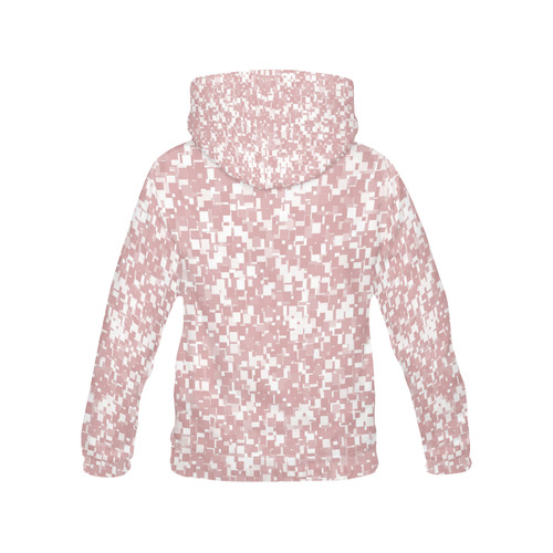 Bridal Rose Pixels All Over Print Hoodie for Women (USA Size) (Model H13)