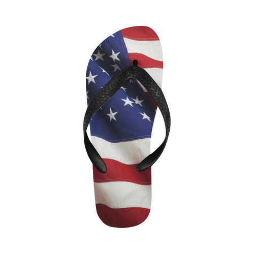 American Flag Flip Flops Flip Flops for Men/Women (Model 040)