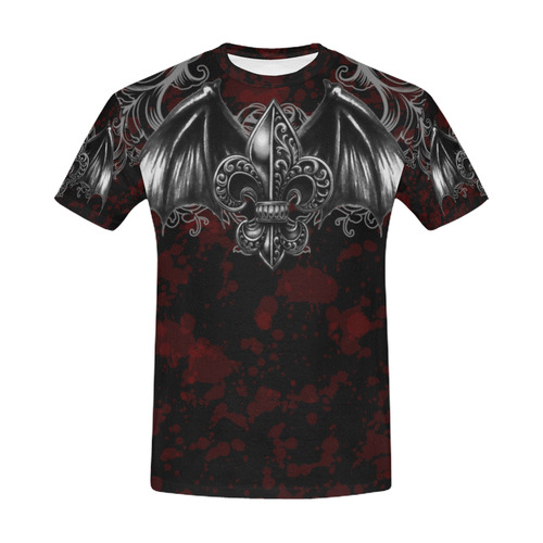 Vampire Lord Gothic Art All Over Print T-Shirt for Men (USA Size) (Model T40)