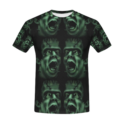 herman frankenstein 2 All Over Print T-Shirt for Men (USA Size) (Model T40)