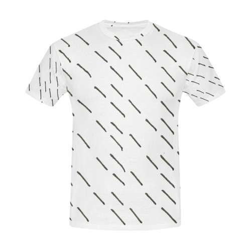 MENS DESIGNERS ALL OVER PRINT TSHIRT : Rain All Over Print T-Shirt for Men (USA Size) (Model T40)