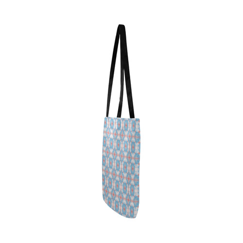 Blue Kaleidoscope Pattern Reusable Shopping Bag Model 1660 (Two sides)