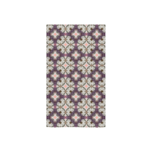 Violet Kaleidoscope Pattern Custom Towel 16"x28"