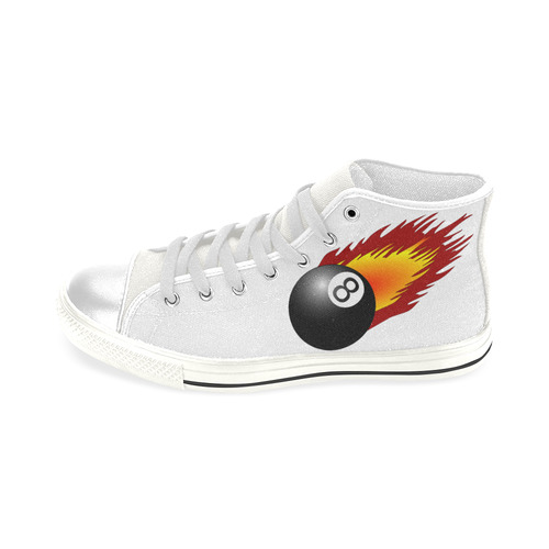 ball-8 Men’s Classic High Top Canvas Shoes (Model 017)