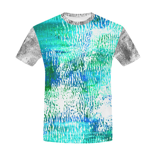 DESIGNERS TSHIRT for Him : Amazonia color splash! All Over Print T-Shirt for Men (USA Size) (Model T40)
