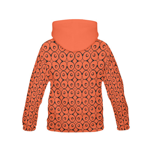 My Lucky Day Flame All Over Print Hoodie for Women (USA Size) (Model H13)