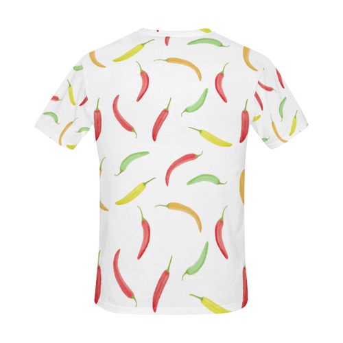 Chili Peppar, food All Over Print T-Shirt for Men (USA Size) (Model T40)