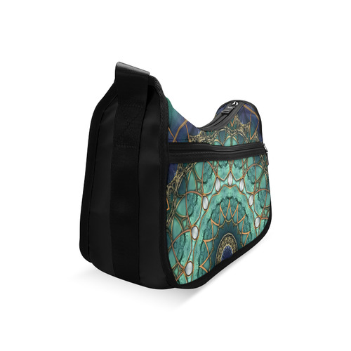 Majestic Topaz Ocean Kaleidoscope Crossbody Bags (Model 1616)