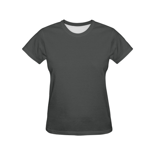 Pirate Black All Over Print T-Shirt for Women (USA Size) (Model T40)